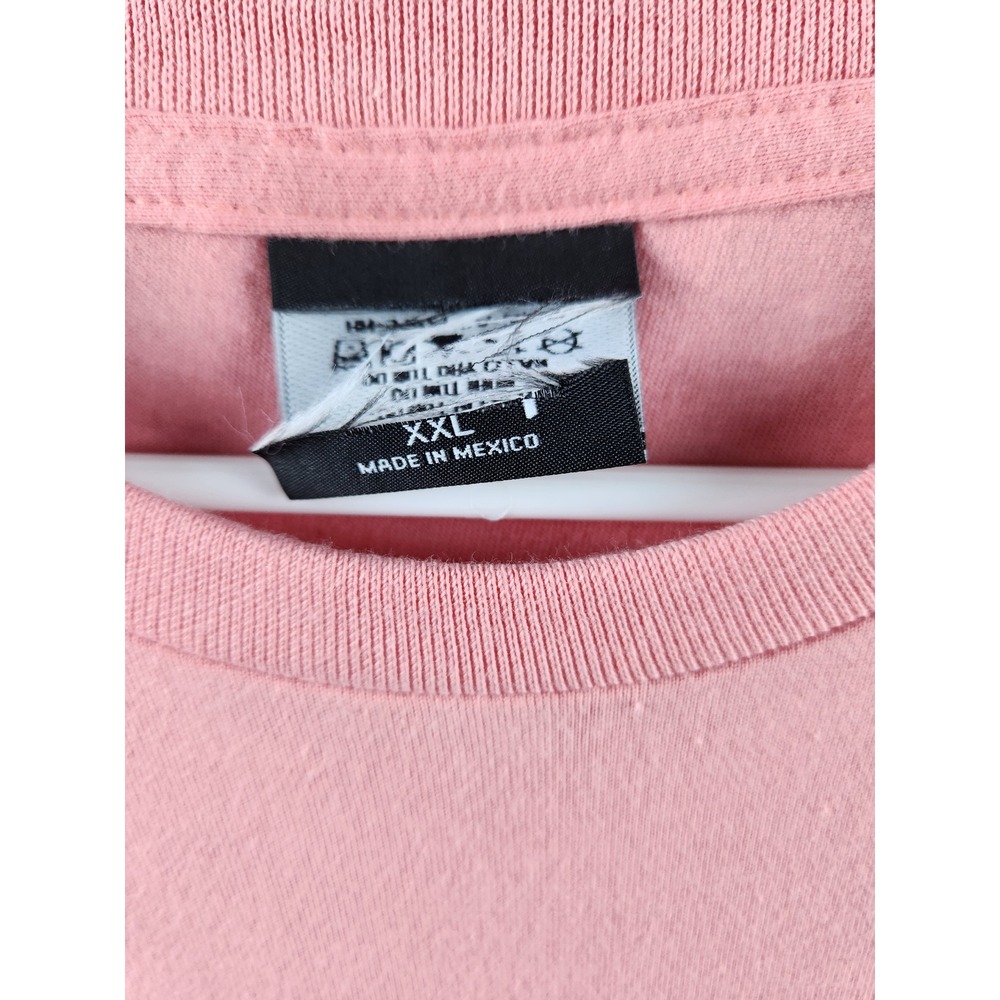Stussy Dover Street Market LA Tee XL Pink World Tour Logo DSM Shirt Men's - Picture 7 of 8